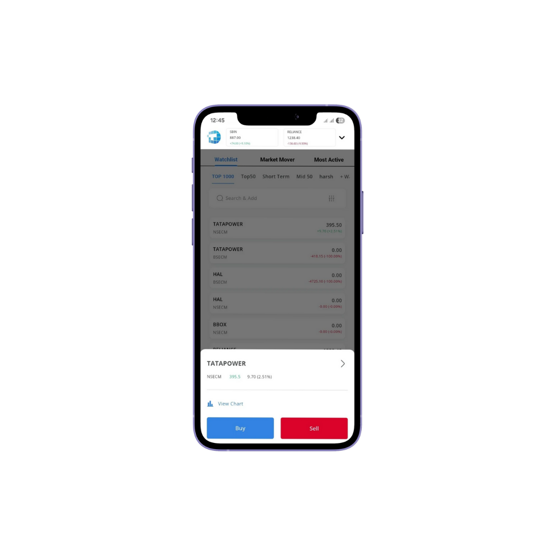 Mobile Platform - Screen 2